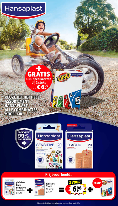 Hansaplast   vingerpleisters, pleister folder aanbieding bij  Kruidvat - details