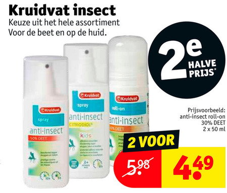 Kruidvat Huismerk   insectenbeet folder aanbieding bij  Kruidvat - details