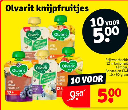 Olvarit   babyvoeding folder aanbieding bij  Kruidvat - details