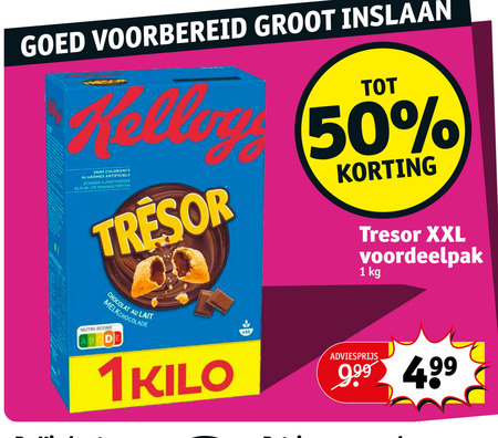 Kellogs   cereals folder aanbieding bij  Kruidvat - details