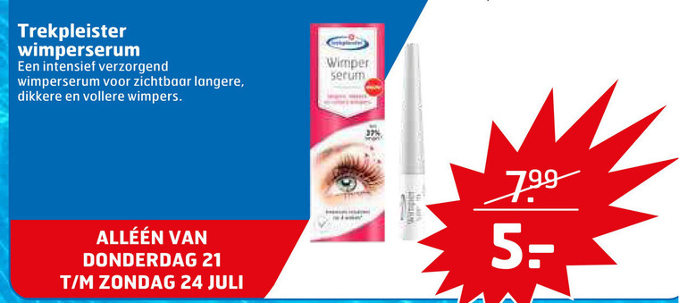 Trekpleister Huismerk   wimperverf folder aanbieding bij  Trekpleister - details