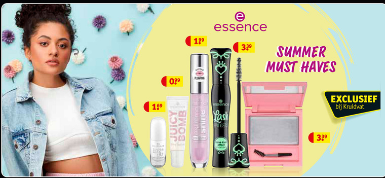 Essence   mascara, cosmetica folder aanbieding bij  Kruidvat - details