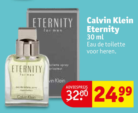 Calvin Klein   eau de toilette folder aanbieding bij  Kruidvat - details