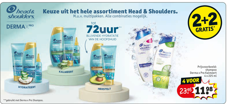 Head and Shoulders   shampoo folder aanbieding bij  Kruidvat - details