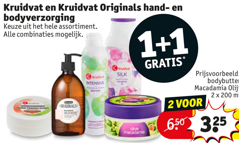 Kruidvat Huismerk   bodylotion folder aanbieding bij  Kruidvat - details