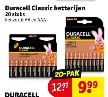 Duracell   batterij folder aanbieding bij  Kruidvat - details