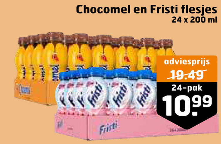 Chocomel   drinkyoghurt, chocolademelk folder aanbieding bij  Trekpleister - details