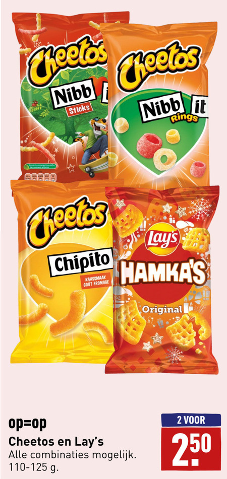 Cheetos   zoutje folder aanbieding bij  Aldi - details