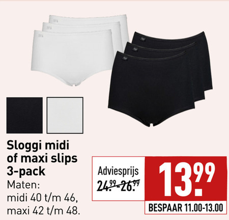 Sloggi   damesslip folder aanbieding bij  Aldi - details