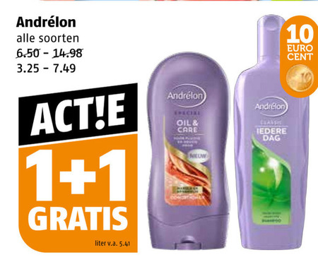 Andrelon   conditioner, shampoo folder aanbieding bij  Poiesz - details