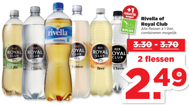 Rivella   frisdrank folder aanbieding bij  Plus - details