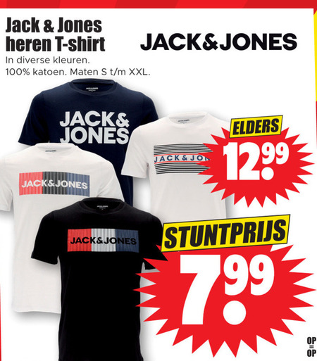 t-shirt folder aanbieding Dirk details