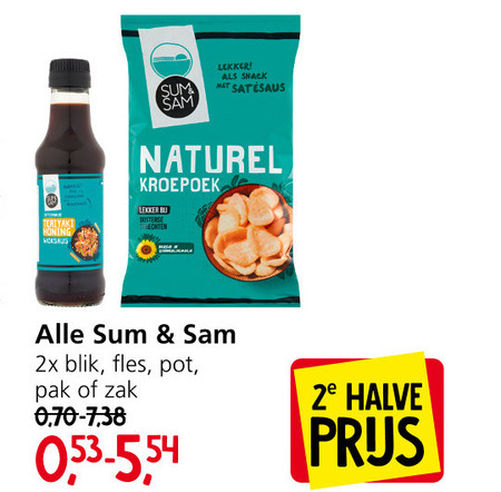 Sum and Sam   woksaus, oosterse keuken folder aanbieding bij  Jan Linders - details