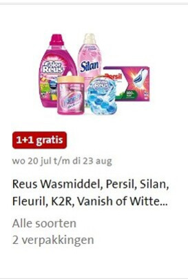 Persil   wasverzachter, wasdoekjes folder aanbieding bij  Jumbo - details