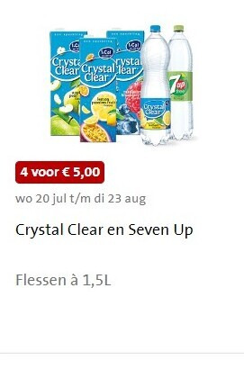 7-Up   frisdrank, fruitdrank folder aanbieding bij  Jumbo - details