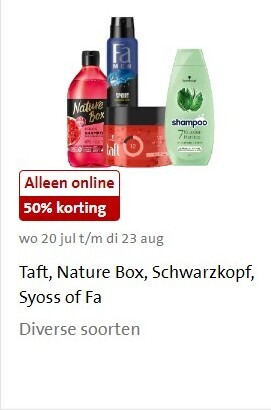 Syoss   shampoo folder aanbieding bij  Jumbo - details