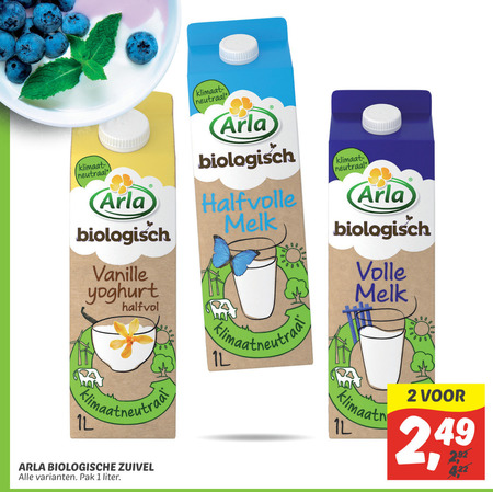 Arla   yoghurt, melk folder aanbieding bij  Dekamarkt - details