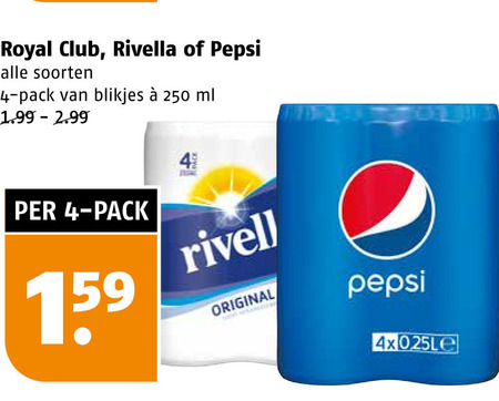 Pepsi   cola, frisdrank folder aanbieding bij  Poiesz - details