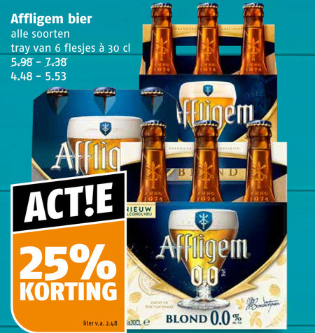 Affligem   speciaalbier folder aanbieding bij  Poiesz - details