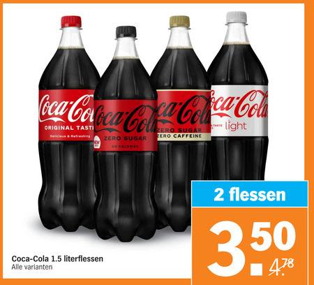 Coca-Cola   cola folder aanbieding bij  Albert Heijn - details