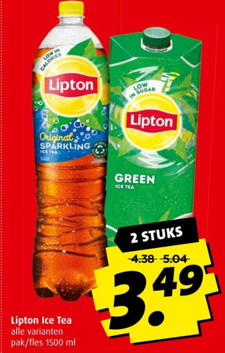 Lipton   ice tea folder aanbieding bij  Boni - details