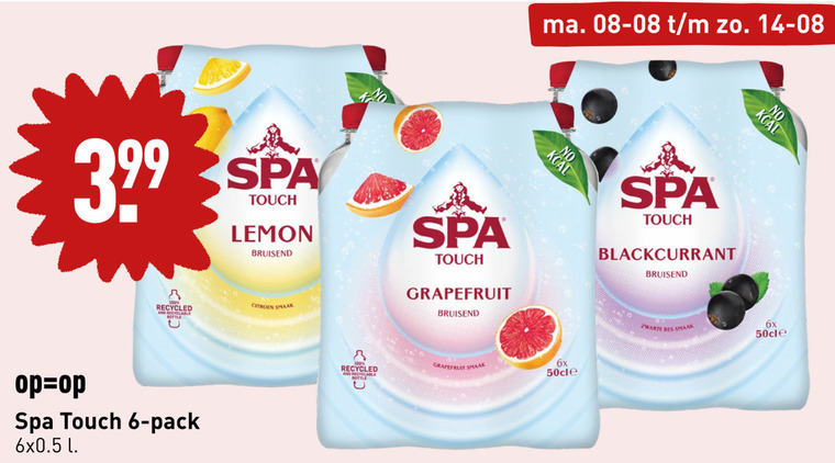 Spa en Fruit   fruitdrank folder aanbieding bij  Aldi - details