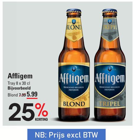 Affligem   speciaalbier folder aanbieding bij  Sligro - details