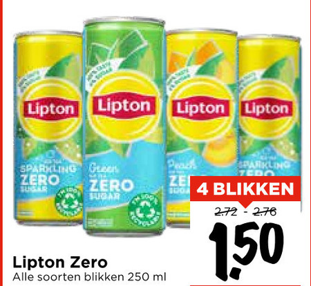 Lipton   ice tea folder aanbieding bij  Vomar - details