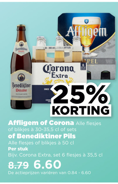 Corona   speciaalbier folder aanbieding bij  Plus - details