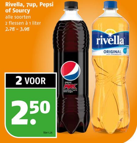 Pepsi   cola, frisdrank folder aanbieding bij  Poiesz - details