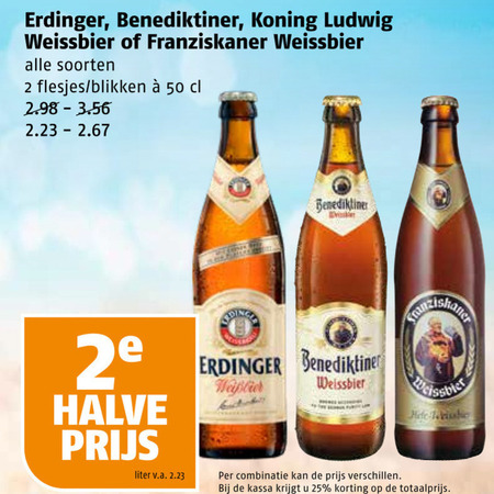 Franziskaner   speciaalbier folder aanbieding bij  Poiesz - details