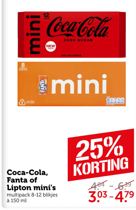 Lipton   cola, frisdrank folder aanbieding bij  Coop - details