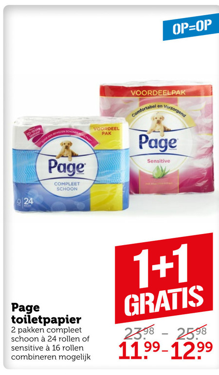 Page   toiletpapier folder aanbieding bij  Coop - details