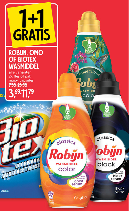 Biotex   wasmiddel, handwasmiddel folder aanbieding bij  Jan Linders - details