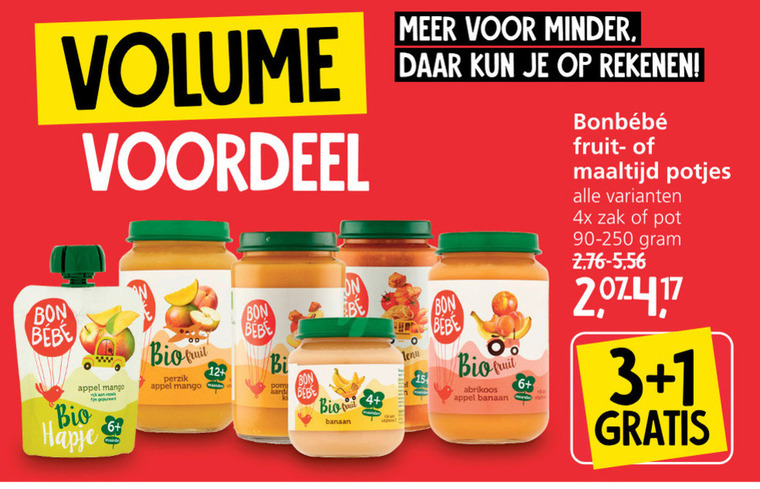 Bonbebe   babyvoeding folder aanbieding bij  Jan Linders - details