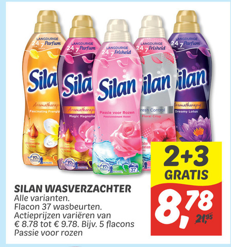 Silan   wasverzachter folder aanbieding bij  Dekamarkt - details