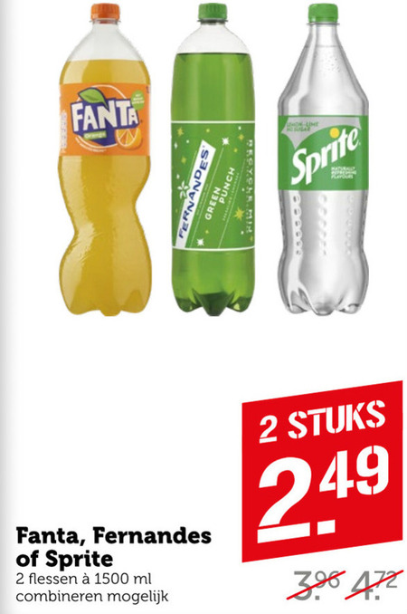 Fanta   frisdrank folder aanbieding bij  Coop - details