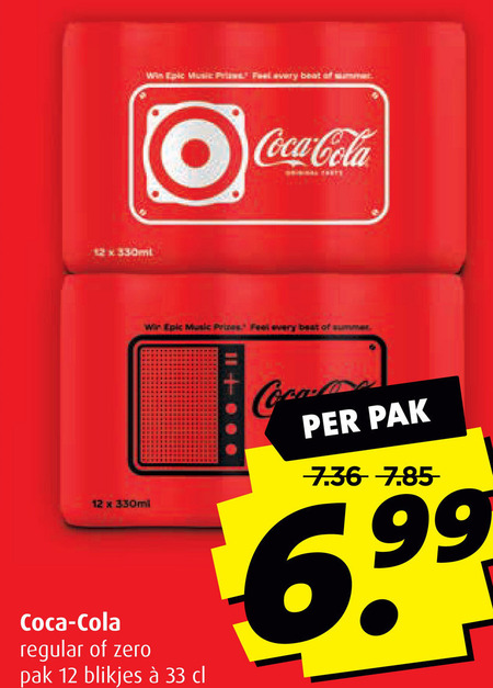 Coca-Cola   cola folder aanbieding bij  Boni - details