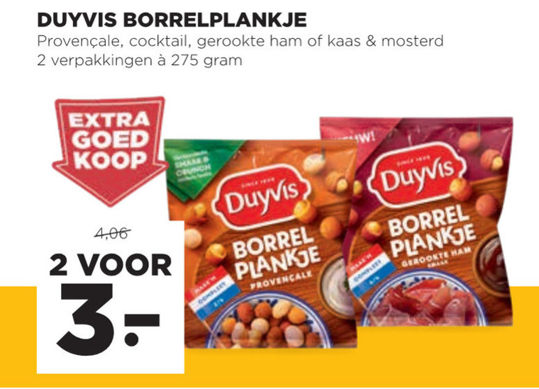 Duyvis   borrelnootjes folder aanbieding bij  Jumbo - details