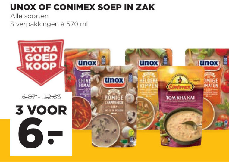 Conimex   soep folder aanbieding bij  Jumbo - details