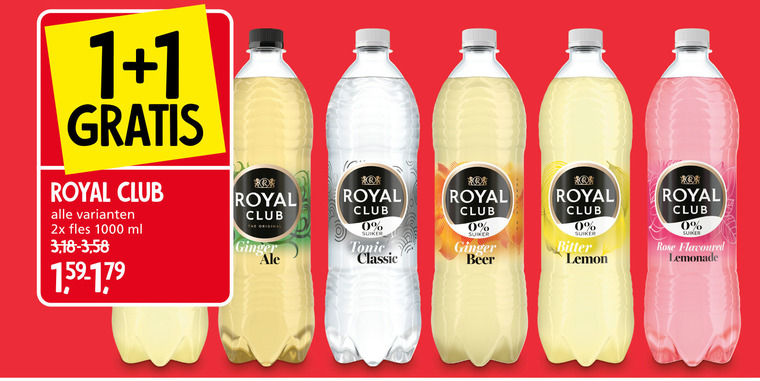 Royal Club   frisdrank folder aanbieding bij  Jan Linders - details