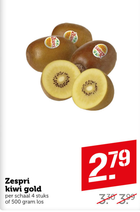 Zespri   kiwis folder aanbieding bij  Coop - details