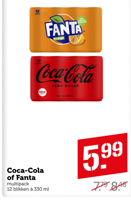 Coca-Cola   cola, frisdrank folder aanbieding bij  Coop - details