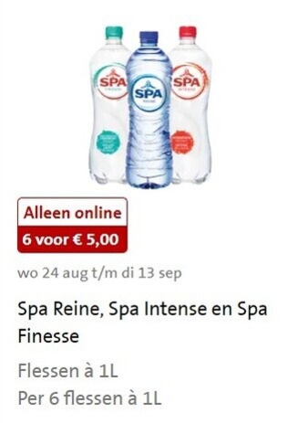 Spa en Fruit   fruitdrank, mineraalwater folder aanbieding bij  Jumbo - details