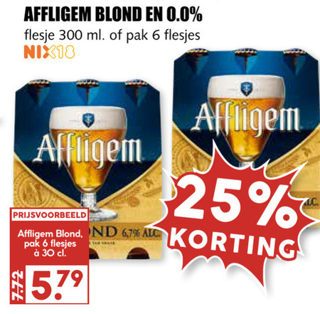 Affligem   speciaalbier folder aanbieding bij  MCD Supermarkt Basis - details