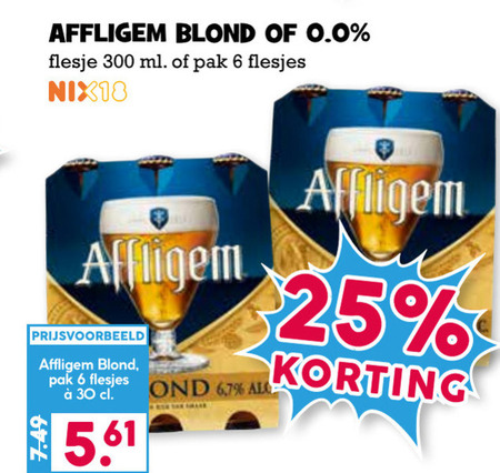 Affligem   speciaalbier folder aanbieding bij  Boons Markt - details