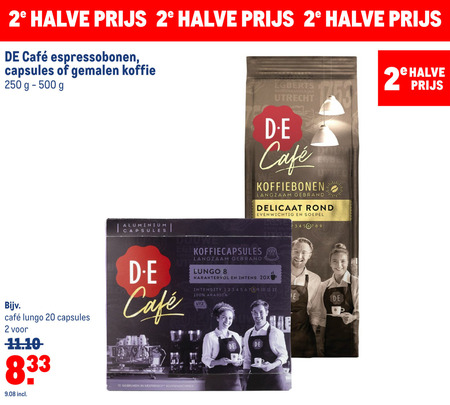 Douwe Egberts   koffiebonen, koffie folder aanbieding bij  Makro - details