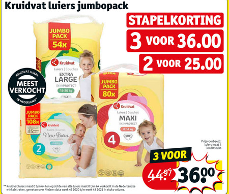 Kruidvat Huismerk   luiers folder aanbieding bij  Kruidvat - details