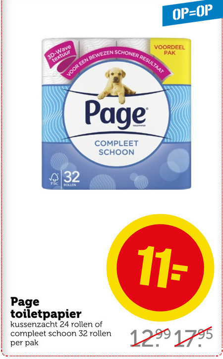 Page   toiletpapier folder aanbieding bij  Coop - details