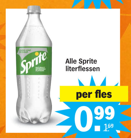 Sprite   frisdrank folder aanbieding bij  Albert Heijn - details